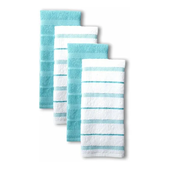 Albany Juego Toalla Cocina 4 Color Aguamarina Unidades