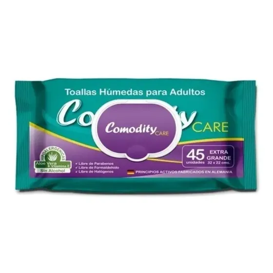 Toallas Humedas Comodity - 45und Extra Grande | Cuotas sin interés