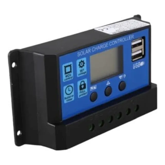 Controlador De Carga Solar 20 Amp Panel Solar Envio Gratis