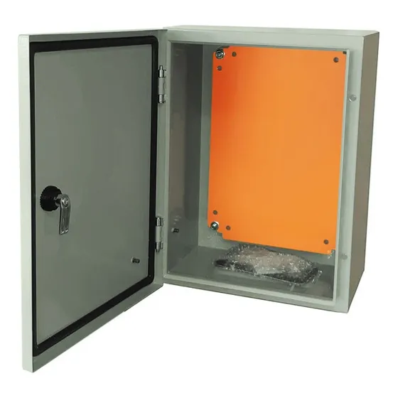 Caja Gabinete Eléctrico 40x30x20 Cm Doble Fondo Metal
