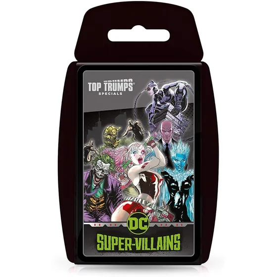 Top Trumps Juego De Cartas Dc Comics Marvel Dcsuper Villanos