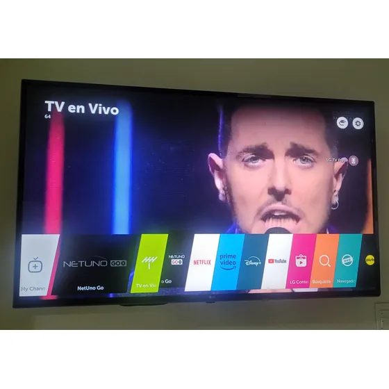 Tv LG De 49  Poco Uso. Con Wifi Y Control Remoto
