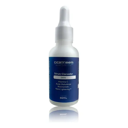 Sérum Clareador Íntimo Cicatribem 30ml Clareia Região Íntima Sem Cheiro