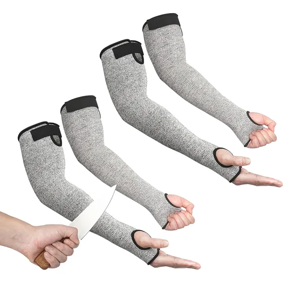 Protectores De Brazos Con Mangas De Kevlar Para Piel Fina Y 