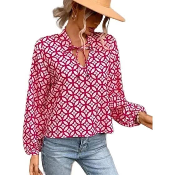 Blusas  Dama Importadas  Elegante Floral