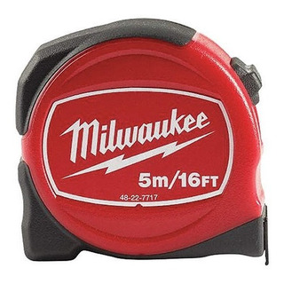 Flexometro 5.0mt X 25mm Anti-impacto Milwaukee 48-22-7718 Flexometro 5.0mt X 25mm Anti-impacto Milwaukee 48-22-7718