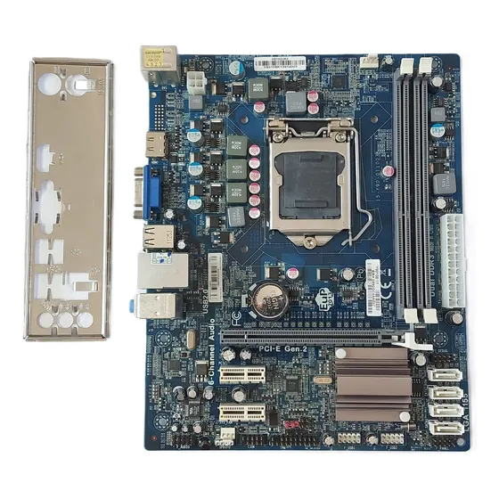 Placa Mãe 1155 Mw-h61-h2 Ddr3 Com Espelho