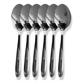 Cuchara De Acero Inoxidable 6 Piezas Cuchara De Acero Inoxidable 6 Piezas