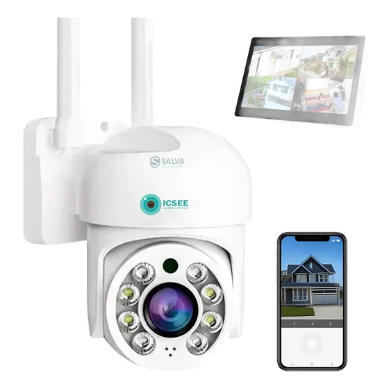 Camera De Segurança 360 Ip Wifi Full Hd Noturna Icsee Anatel