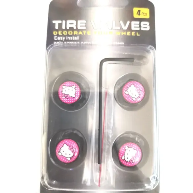 Tapones Válvula Antirobo Hello Kitty