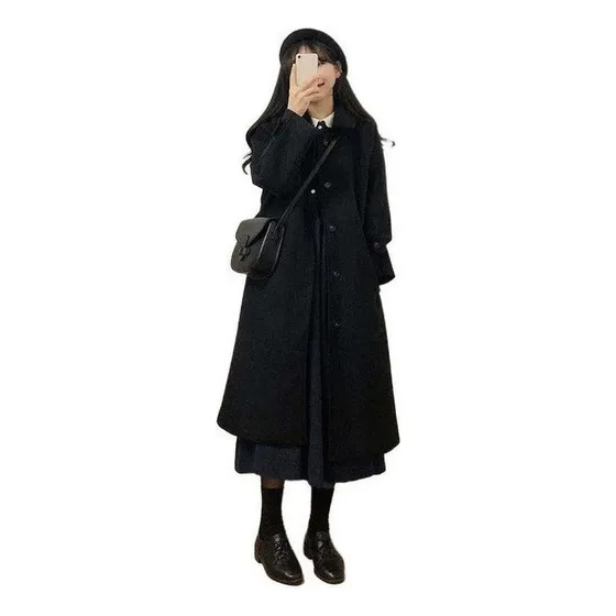 Chamarras Casual Abrigos Invierno Larga Chamarras Para Mujer