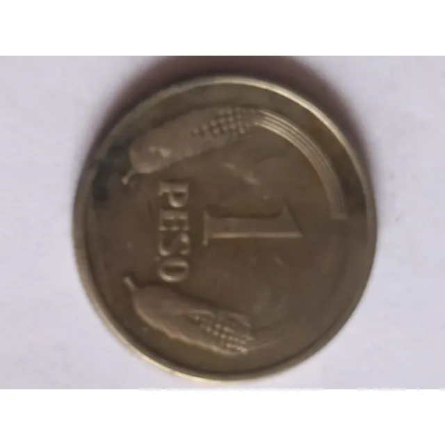 Moneda 1 Peso Colombiano 1976 - Sin Conmemoración