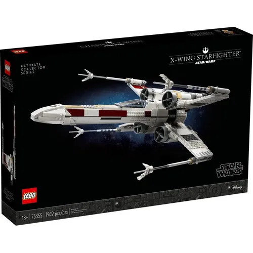 Blocos de montar LegoStar Wars X-wing Starfighter 1949 peças em caixa