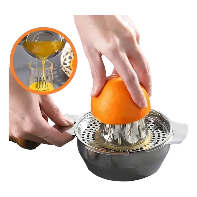 Practico Y Funcional Exprimidor De Naranjas.limones.portatil
