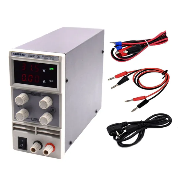 Fuente De Poder Variable 0-30vcd Hasta 10amperes Supply