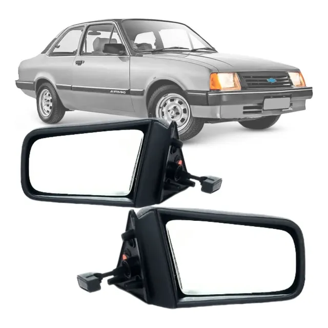 Par Retrovisor Chevette 87 88 89 90 91 92 93 Com Controle