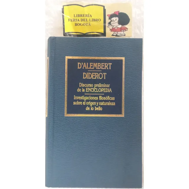 D'alembert - Discurso Preliminar - Diderot - Lo Bello - 1984