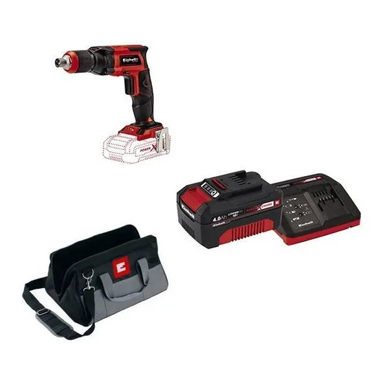 Combo Atornillador P/yeso + Cargador + Bateria Einhell C/bol