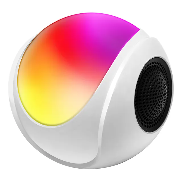 Bocina Bluetooth Portátil Altavoz Subwoofer Impermeable Led
