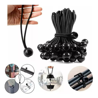 Liga Cuerda Elástica Con Bola Lona Toldo Carpa Tensor 120 Pz Liga Cuerda Elástica Con Bola Lona Toldo Carpa Tensor 120 Pz