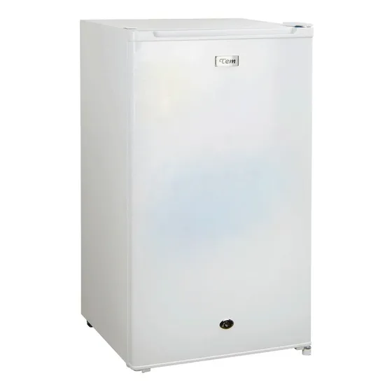 Heladera frigobar Tem T0URF014W5102 color blanco con capacidad de 93L 220V