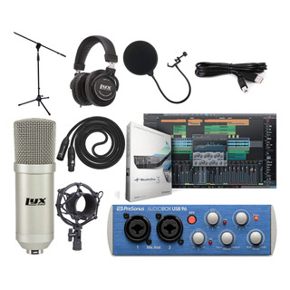 Interface De Áudio Presonus Audiobox 96 Usb 2.0 Studio Bundl Interface De Áudio Presonus Audiobox 96 Usb 2.0 Studio Bundl