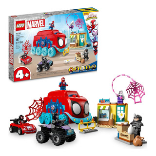 Lego Marvel Spidey Cuartel Móvil 10791 5 Minifiguras Lego Marvel Spidey Cuartel Móvil 10791 5 Minifiguras