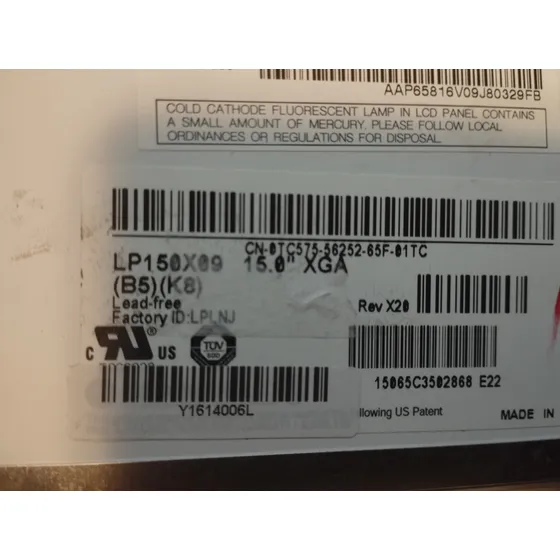 Pantalla Laptop Dell Hp Compaq LG Lp150x09-b5k8