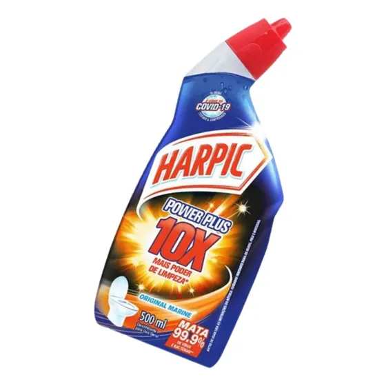 Desinfetante Sanitario Liquido Harpic Power Plus 500ml