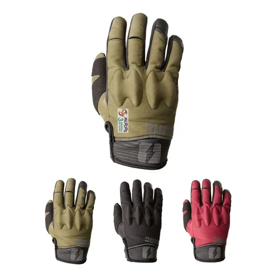 Jm Guante Moto Mac Thermal Hombre Verde Negro Bordo
