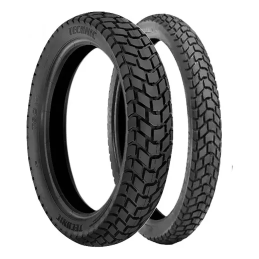 Par De Pneus Technic Tc 90/90-21 110/80-18 Xlr 125 Xtz 125e