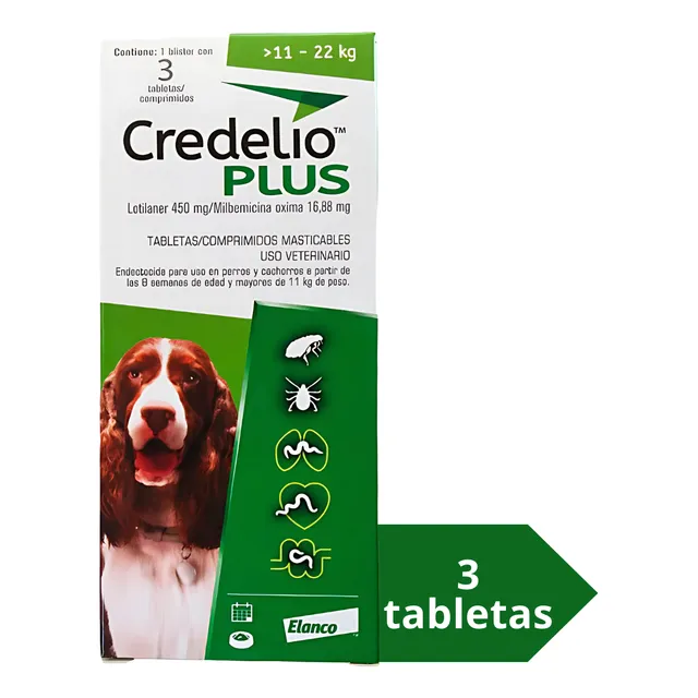 Pastilla Contra Pulgas Y Garrapatas En Perros 11 A 22kg