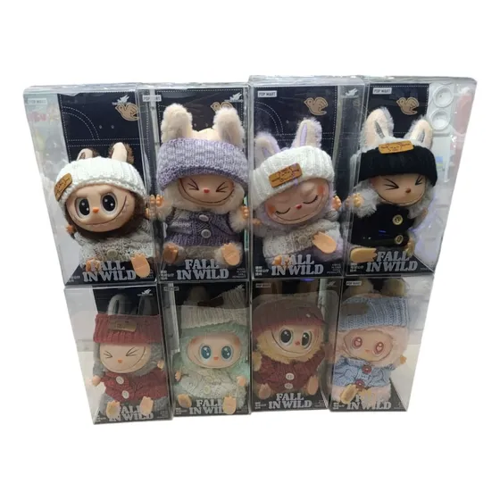 Peluches Llavero Labubu Con Ropa, Color Surtidos Variados