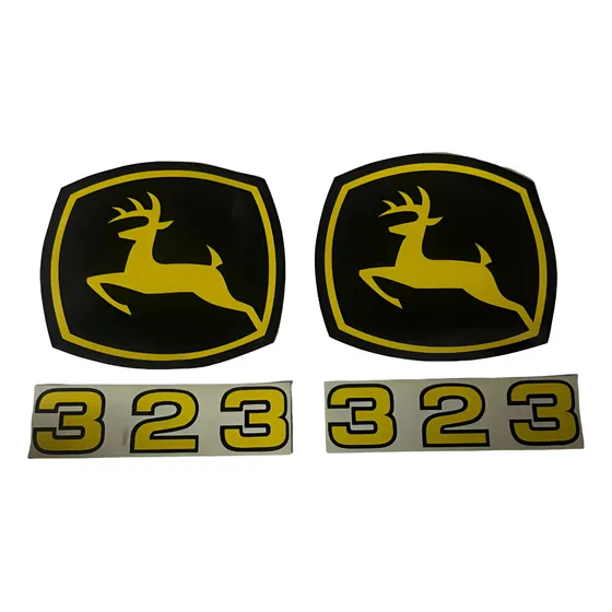 Juego De Calcos Para Plataforma John Deere 323