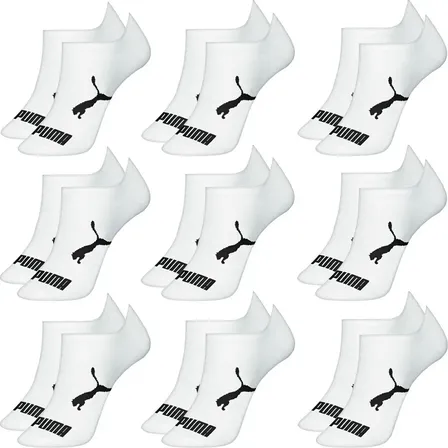 Kit 9 Pares Meias Puma Sapatilha Cano Curto Baixo Original