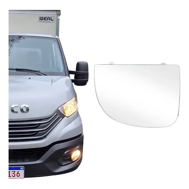 Vidro Lente Retrovisor Iveco Daily Menor L.e Compatível