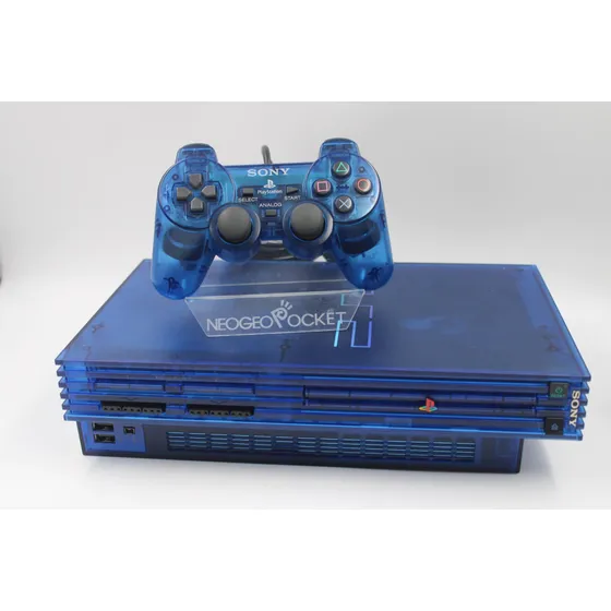 Console - Playstation 2 Fat Ocean Blue (jp Ver.) (1)