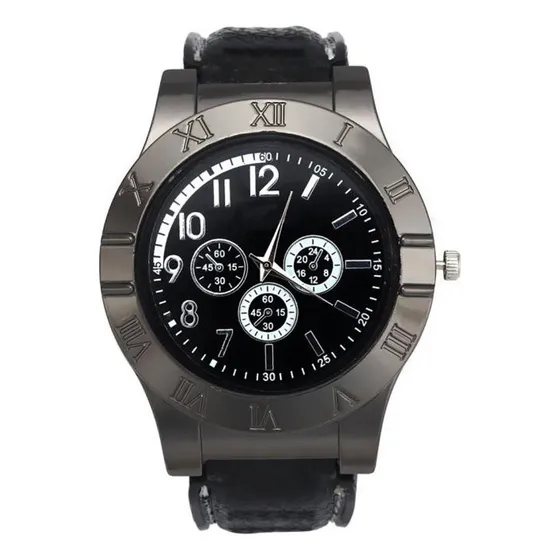 Reloj Hombre Pulsera Con Encendedor Recargable