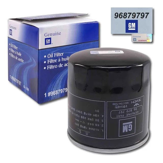 Filtro Aceite Optra Desing Tapa Amarilla 