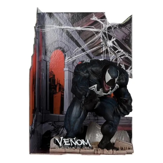 Figura Venom Mc Farlane Con Escena