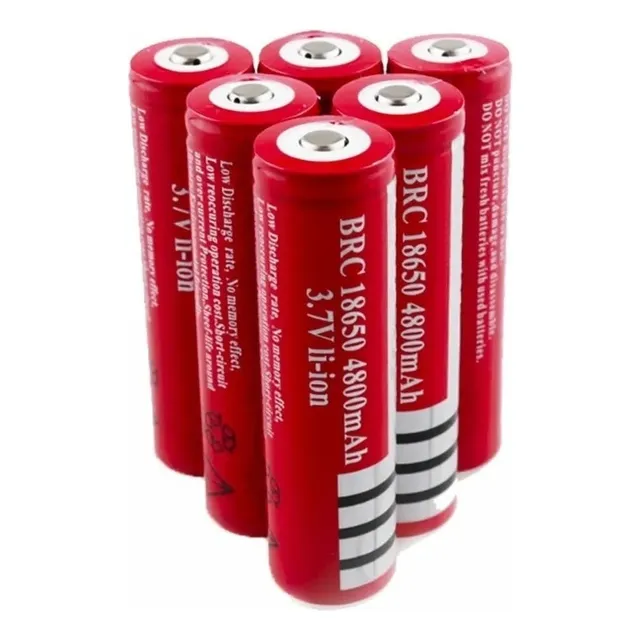 Baterias 18650 Recargables 3.7v 4800mah Para Linterna Led