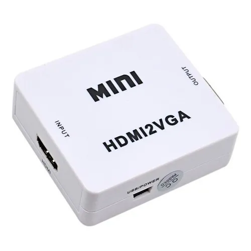 Encienda la salida HDMI del portátil Ps4 Ps3 en el monitor Vga HDMI2VGA