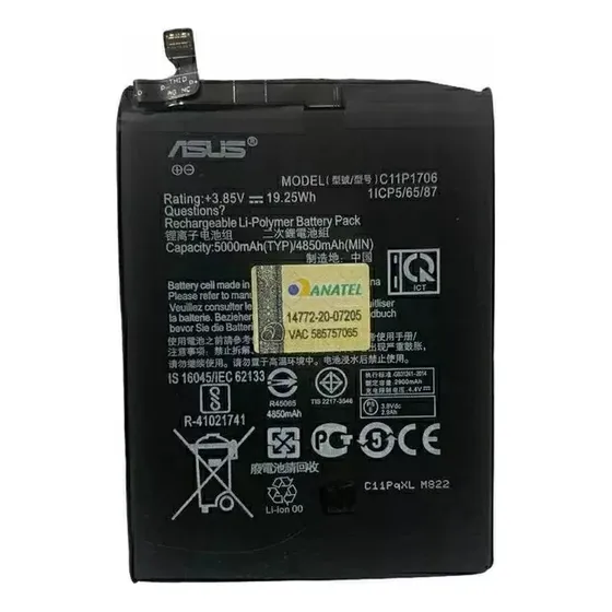 Ba-teria Asus Zenfone Max Pro M1 Zb601kl C11p1706 Original