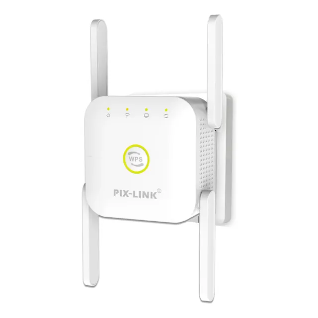 Extensor Wifi Repetidor Amplificador 4 Antenas 300mpbs Red