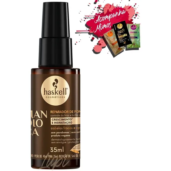 Haskell Mandioca Reparador De Pontas 40ml
