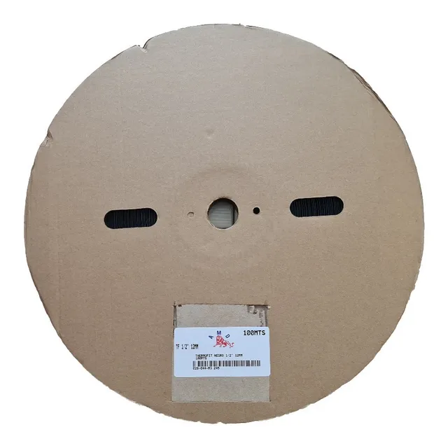 Termocontractil  Thermofit 1/2 Negro 100 Mts