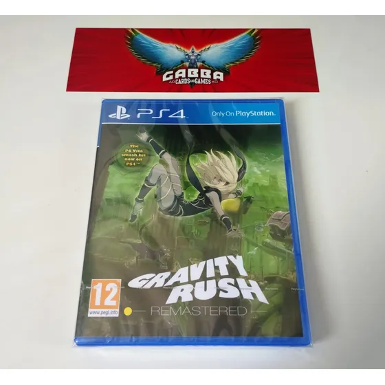 Gravity Rush Remastered Ps4 Lacrado Raro