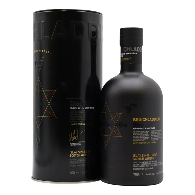 Whisky Bruichladdich Black Art 24 Años 44,2% 700 Ml