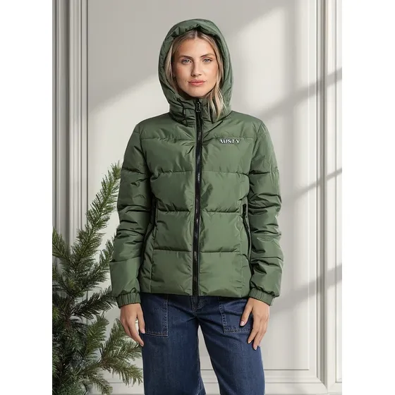 Campera De Abrigo Puffer Importada Rusty Stella Mujer 