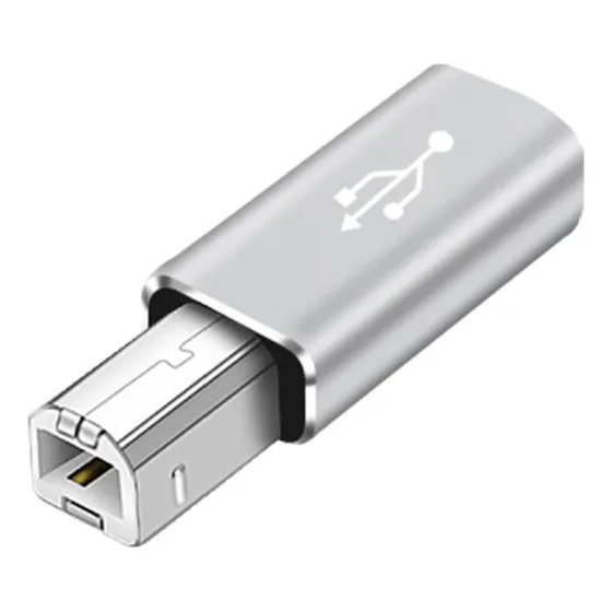 Conversor Midi Tipo C Para Adaptador Usb B, Impressora Tr